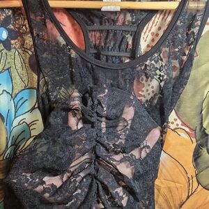 Body Central Black Lace Camisole